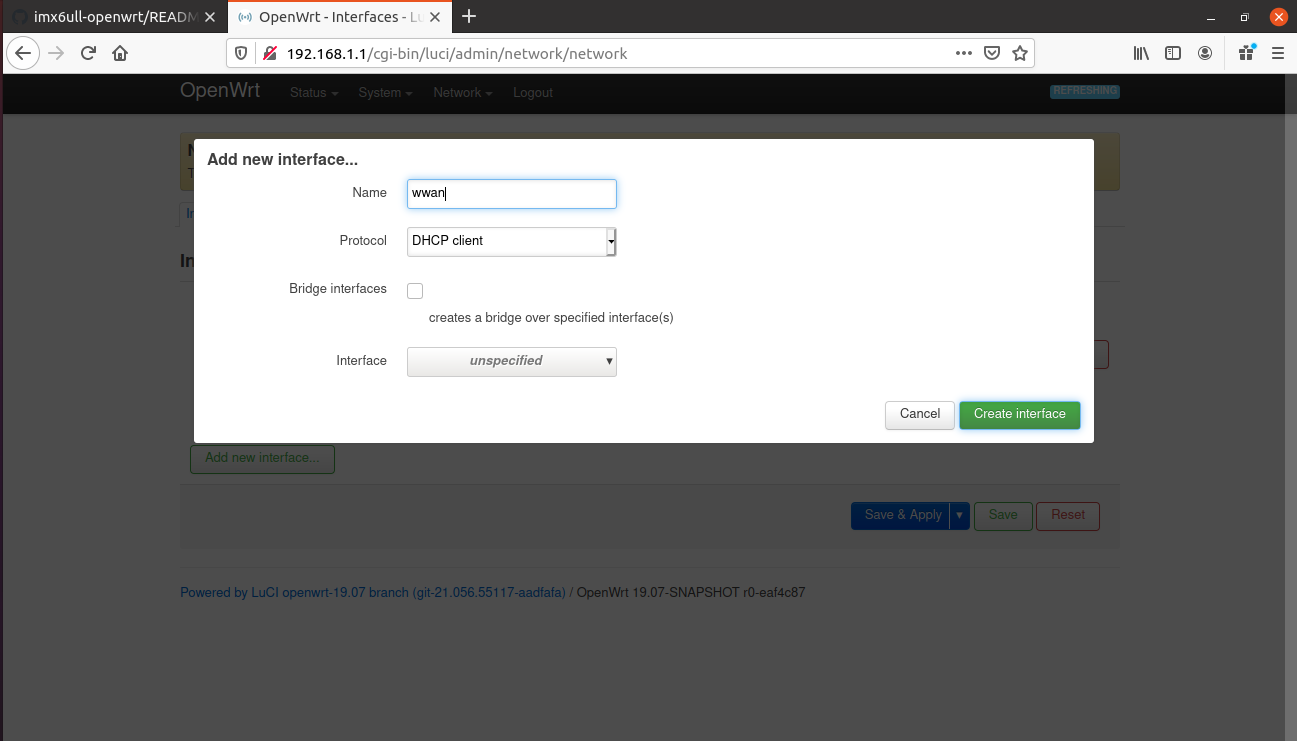 openwrt configuration