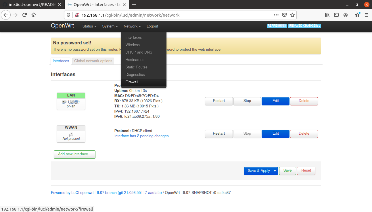 openwrt configuration