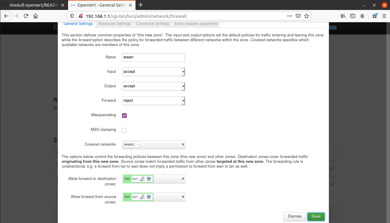 openwrt configuration