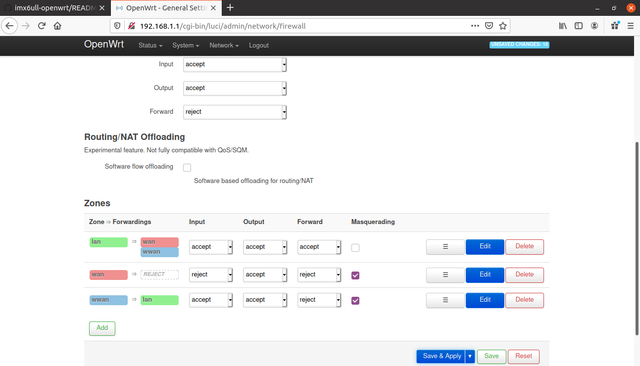 openwrt configuration