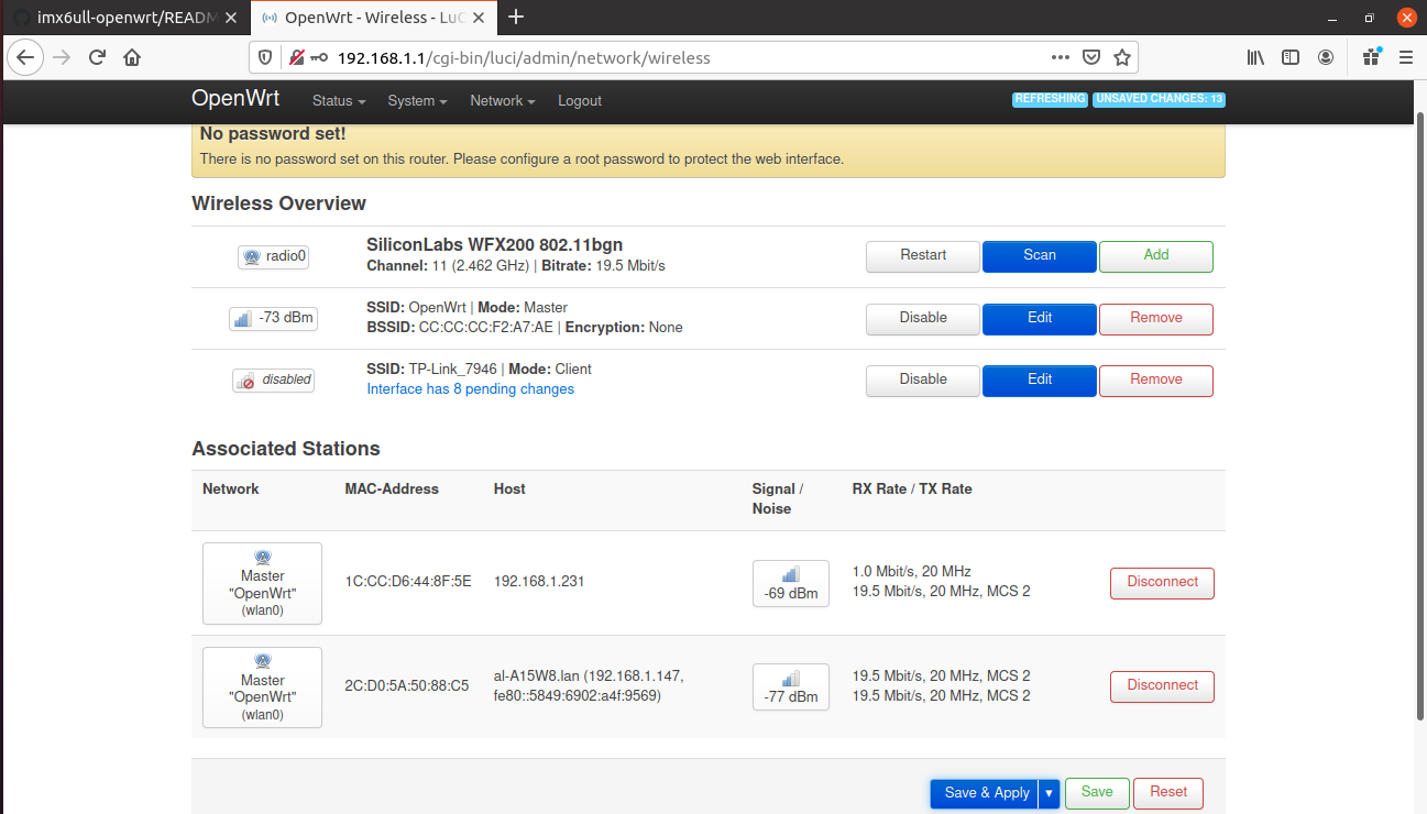 openwrt configuration