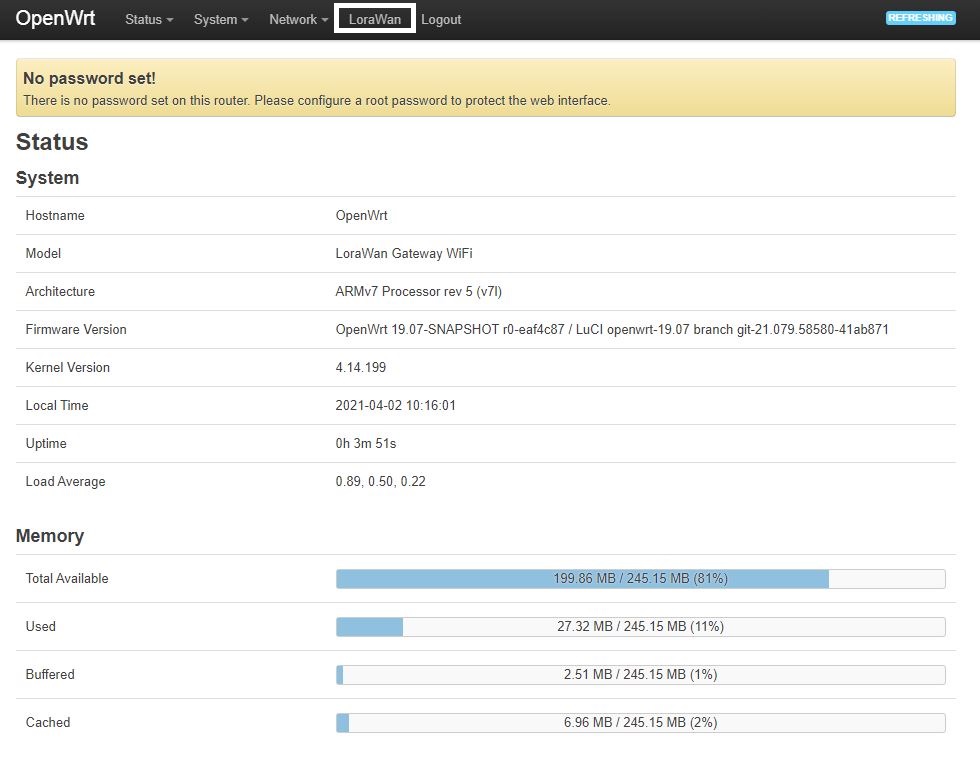 lorawan gateway